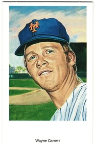 Wayne Garrett 3x5" Color Photo Post Card 1994 Mets #14 Unposted - Bild 1 von 2