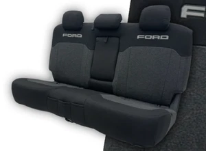 Genuine Ford Ranger Next Gen XLT Rear Fabric Seat Cover With Armrest 2022-On - Picture 1 of 1