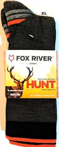 FOX RIVER HUNT MW MEDIUM WEIGHT WICK DRY OLIVE SOCKS XL, EXTRA LARGE MEN 12-14.5 - Picture 1 of 1