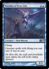 MTG 1x  Warden of Evos Isle M14 Magic 2014 Core Set Card Magic The Gathering