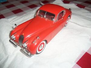 1949 Jaguar XK120 Red Orange 1:18 Signature Models Cherry Picked Diecast LOOK!