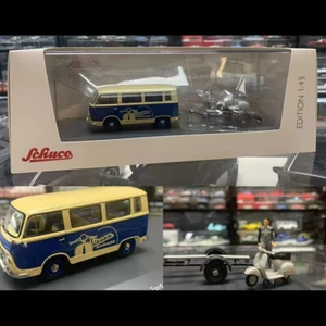 Schuco 1:43 Ford Bus FK 1000 Model Car Alloy Diecast Metal Toy Collection Yellow - Picture 1 of 7