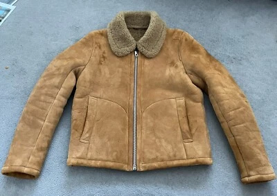 YMC Budgie Suede Shearling Jacket - M - Tan Made in England - Image 1 of 4