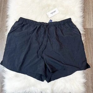 Swimsuits For All Womens NWT Pull On Swim Cover Up Shorts Black Solid Size 22/24 - Picture 1 of 5