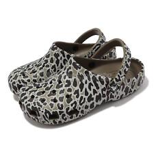 Crocs Classic Animal Print Clog Khaki Leopard Men Unisex Sandals 206676-2BY