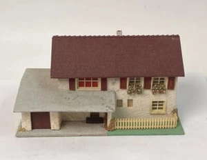 Vintage Faller Composition Putz 1950s Germany 257 House With Garage - Picture 1 of 6