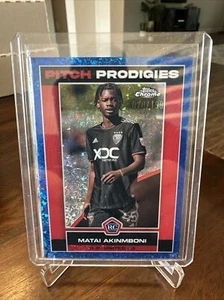 Mini diamantes Prodigies 2023 Topps cromo MLS MATAI AKINMBONI AZUL 70/199 #121 - Imagen 1 de 3