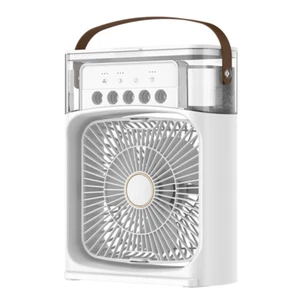Portable Humidifier Fan Air Conditioner Household Small Air Cooler Hydrocooling - Picture 1 of 12