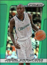 2013-14 Panini Prizm Prizms Green Clippers Basketball Card #7 Jamal Crawford
