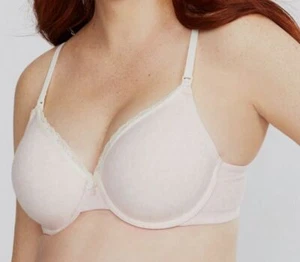 $35 Motherhood Maternity Women's Pink Full Coverage Nursing Bra Size 36DD - Picture 1 of 1
