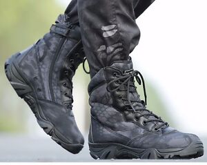 Antiskid Wear Resistant Camouflage Cambat Boots Tactical Waterproof Boots