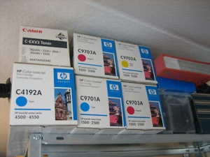Tóner original HP Color Laserjet LJ- 4500 LJ- 4550 C4194A amarillo - Imagen 1 de 2