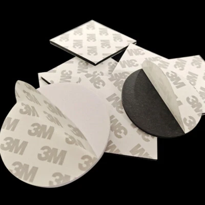 Doppelseitiges Klebeband Schaumstoff Klebepad Stark | Schwarz * Weiß | Sortiment - Bild 1 von 4