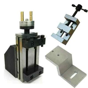 MINI VERTICAL SLIDE 90X50MM WITH 2"50MM GRINDING VICE & Z PLATE ZEALINDUSTRIES - Picture 1 of 17