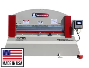 New 72" Iroquois Press Brake, 100 ton, Touch Screen Control, MADE IN USA! - Picture 1 of 5