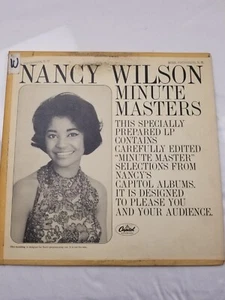 LP Nancy Wilson Minute Masters - September '64 - Imagen 1 de 9