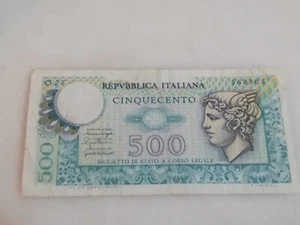 500 lire mercurio radar 568865 palindromi leggere descrizione - Foto 1 di 5