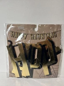 Double Toil and Trouble Halloween Garland Banner teacher supply party decor  - Picture 1 of 3