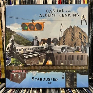 CASUAL + ALBERT JENKINS - STARDUSTER (SKY BLUE VINYL EP) 2024!!  HIEROGLYPHICS!! - Picture 1 of 3