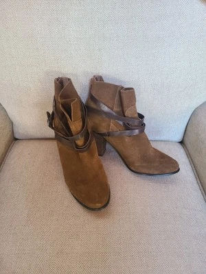 Botines Carlos by Carlos Santana Miles Marrón Bourbon 9.5 Boho Rock Foto 1 de 4