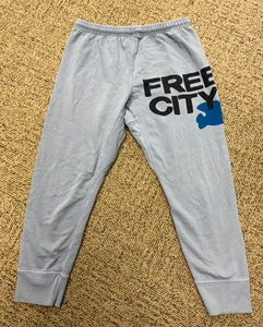 Free City Jogginghose Damen grau Cropped Gr. M - Bild 1 von 4