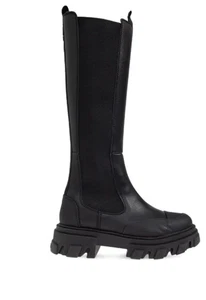Stivali Ganni High Chelsea taglia UK 6 nuovi originali prezzo di listino £ 475 #1077 - Foto 1 di 9