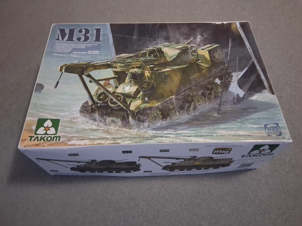 TAKOM 2088 M31 US TANK RECOVERY VEHICLE  Instandsetzungsfahrzeug 1:35 - Bild 1 von 1