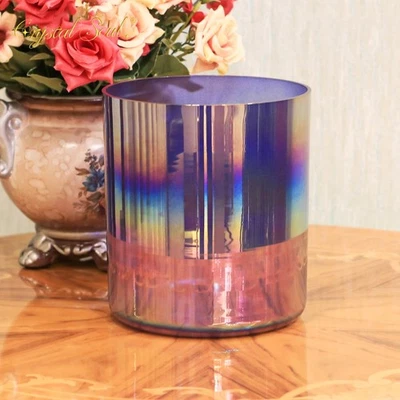 Crystal Soul Crystal Singing Bowl 432Hz Cosmic Aurora Music Bowl For Meditation - Image 1 of 4