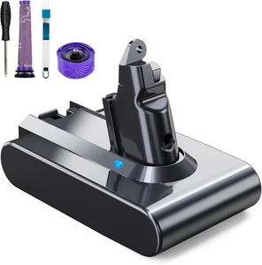Akku für Dyson V6 kompatibel EVARY 6000mAh für Dyson V6 mit Filter - Bild 1 von 7