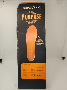Superfeet All Purpose High Impact Support Mens 15.5- 17 - Picture 1 of 4