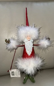 RARE Patience Brewster Krinkles 12” Santa Ellf Ornament See Photo - Picture 1 of 3