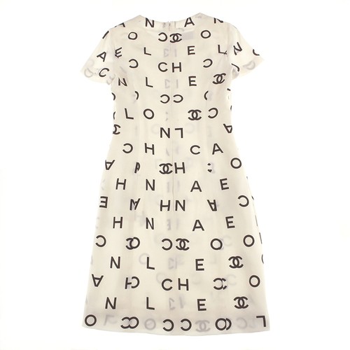 Logo CHANEL COCO Mark pezzo unico bianco eit0627P4040