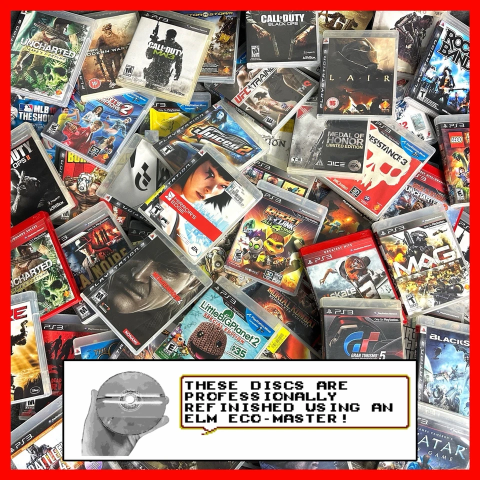 [VGC] YOU PICK & CHOOSE! Sony PlayStation 3 PS3 Games - FAST Same Day Shipping - Image 1 of 1