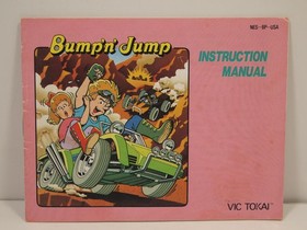 Bump 'n' Jump (Nintendo | NES) Authentic MANUAL ONLY