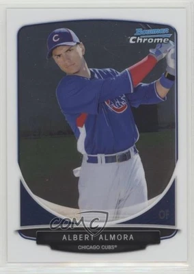 2013 Bowman Chrome Prospects Albert Almora (No Batting Helmet) #BCP206 - Image 1 of 2