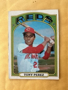 1972 Topps - Tony Perez #80 Cincinnati Reds - Bild 1 von 2