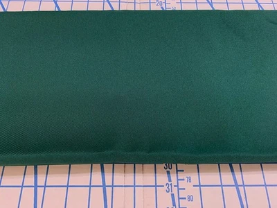 NUEVO: 1-3/4 yardas x 58" de ancho, Vintage "VERDE BOSQUE DOBLE PUNTO" Foto 1 de 2