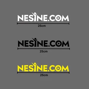 Nesine.com Sponsor Patch 25cm - Fenerbahce Training Jersey Wärmeübertragung Fan Pri - Bild 1 von 4