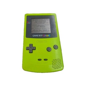 Nintendo Game Boy Color Kiwi Lime Green Handheld Console System, Tested, Working