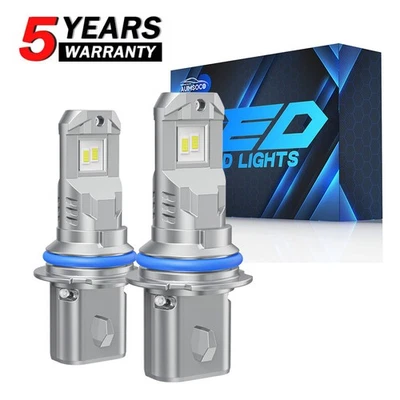 For 2001-2007 Dodge Caravan Chrysler Town & Country LED Lights Hi-Low Bulbs 9007 - Image 1 of 4