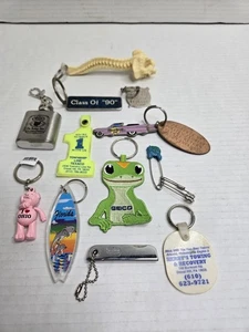 Lote de Llaveros De Colección Geico Spine Skeleton Ohio Sordomudo Distribución Cerveza Schmidt - Imagen 1 de 10
