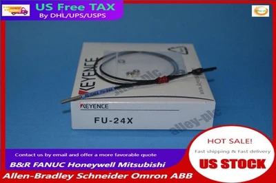 FU-24X FU24X 1PC New KEYENCE Fiber Optic Sensor Switch - Image 1 of 3