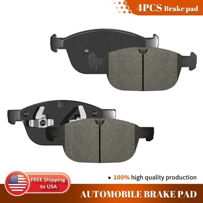 For 2010 - 2016 Volvo XC60 2003 2004 - 2014 XC90 Front Ceramic Brake Pads Kit - Image 1 of 4