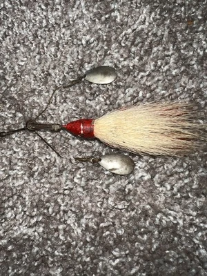 Señuelo de pesca vintage Jamison's Shannon Twin Spinner Foto 1 de 3