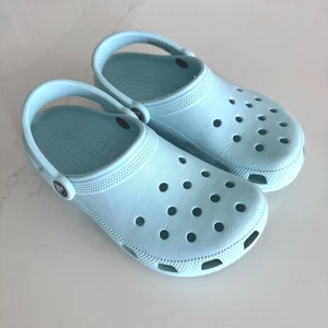 Crocs Classic Clog Arctic Aqua Blue Womens/Unisex Size M4/W6 Water Shoes - Picture 1 of 7