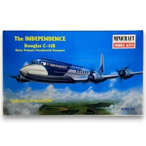 1999 Minicraft, The Independence Douglas C-118 1:144 Scale Kit 14447 ☆New Sealed - Bild 1 von 10