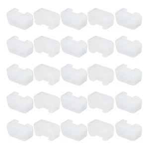 25 pièces capuchons de conduits de port VGA pour ordinateur portable pour ordinateurs extrémité mâle VGA, transparent - Photo 1 sur 4