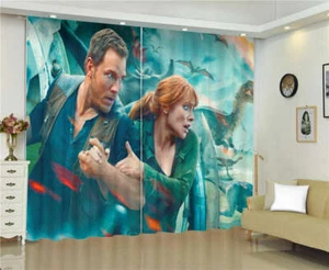 Ojos asustados simple Spiderman impresión 3D bloqueo cortinas tela ventana - Imagen 1 de 4