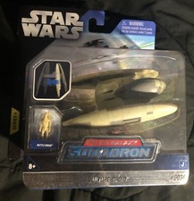 Star Wars Micro Galaxy Squadron - Vulture Droid & Battle Droid Figuren Set