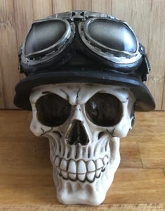 Latex mould for making this lovely Biker Skull - Picture 1 of 2
